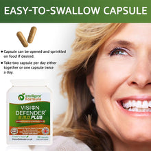 Load image into Gallery viewer, plus Eye Supplement: AREDS2 Formula Vitamins, Minerals (Lutein, Zinc) Enhanced with Meso-Zeaxanthin for Complete Eyes/Eyesight Health Care &amp; Support. 60 Easy-To-Swallow Vegan Capsules
