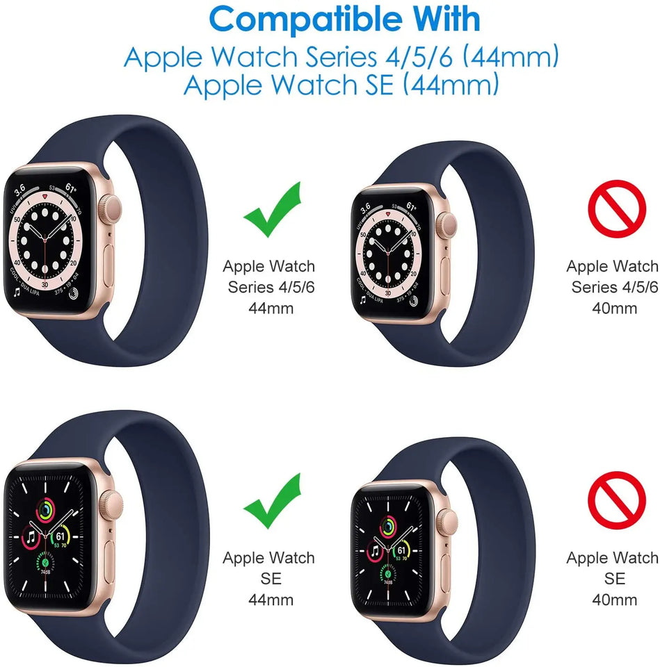 Screen Protector for Apple Watch Series 44mm, High Definition, Ultra-Thin, 3-Pack pattanaustralia