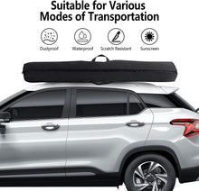 Load image into Gallery viewer, King Size Mattress Bags for Moving and Storage,Waterproof Dust-Proof Mattress Storage Bag with 4 Handles and Zipper,Reusable Mattress Cover for Outdoor Mattress Protector,Black
