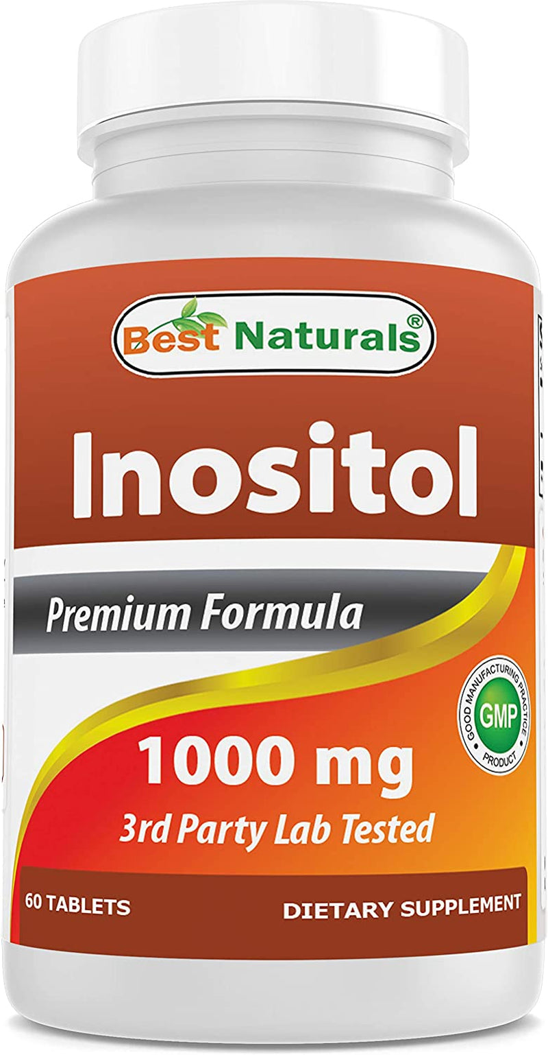 Inositol 1000 Mg 60 Tablets