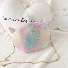Load image into Gallery viewer, Girls&#39; Unicorn Handbag Shoulder Bag Princess Crossbody Bag Mini Satchel Gifts for Girls Toddler Kids
