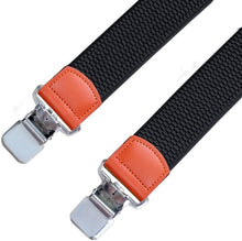 Load image into Gallery viewer, Suspenders for Men,  Mens Braces with Strong Metal Clips Wide 38Mm 1.5 Inch Heavy Duty Suspenders Adjustable and Elastic X Back One Size Fits All Men and Women

