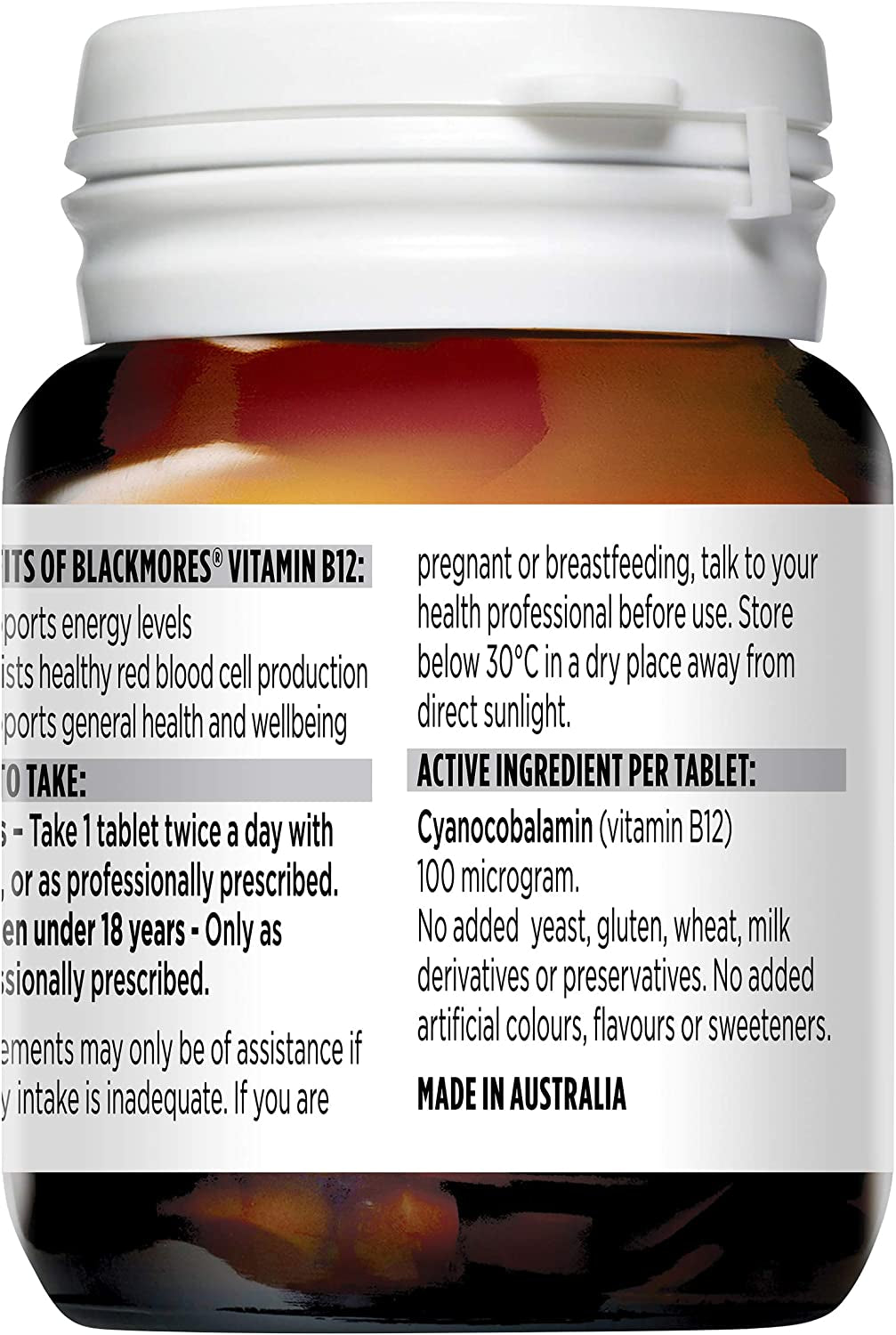 Vitamin B12 (75 Tablets)