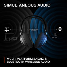 Load image into Gallery viewer, Arctis Nova 7 Wireless USB-C Multi-Platform Gaming Headset with Bluetooth for PC, Playstation, Nintendo Switch &amp; Android - 38 Hour Battery, Fast Charging, Noise-Cancelling Gen 2 Microphone
