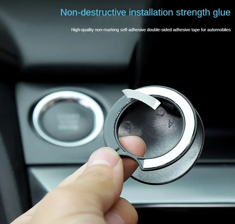 Marvel Captain America Car One-button Start Button Decorative Protective Cover Stickers Ignition Device Switch Decorative pattanaustralia