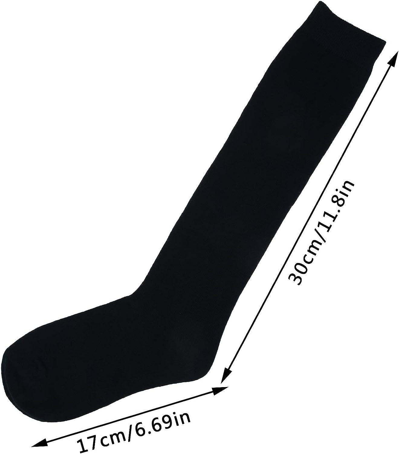 3 Pack School Uniform Cotton Knee High Socks Knee High Socks for Girls and Boys