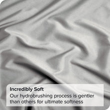 Load image into Gallery viewer, 4 Piece Super King Bed Sheet Set-2000Tc Bedding Sheets &amp; Pillowcases -Breathable Bedding - Wrinkle, Fade, Stain Resistant-Deep Pocket Flat Fitted Bed Sheet Set (Silver Gray, Super King)
