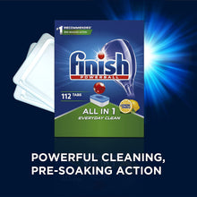 Load image into Gallery viewer, Powerball All in One Dishwasher Tablets, Lemon Sparkle, 112 Tablets
