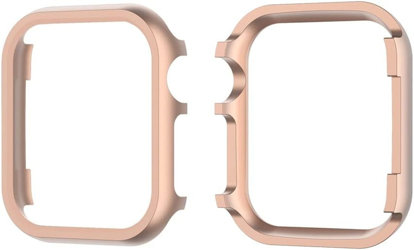Metal Case for Apple Watch Series 8 7 41Mm 45Mm Aluminium Alloy Bumper Cases for Iwatch 6 SE 5 40Mm 44Mm Frame Protective Cover