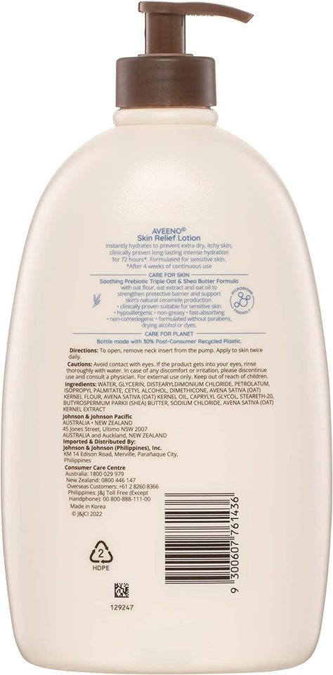Active Naturals Skin Relief Fragrance Free Moisturising Lotion 1L