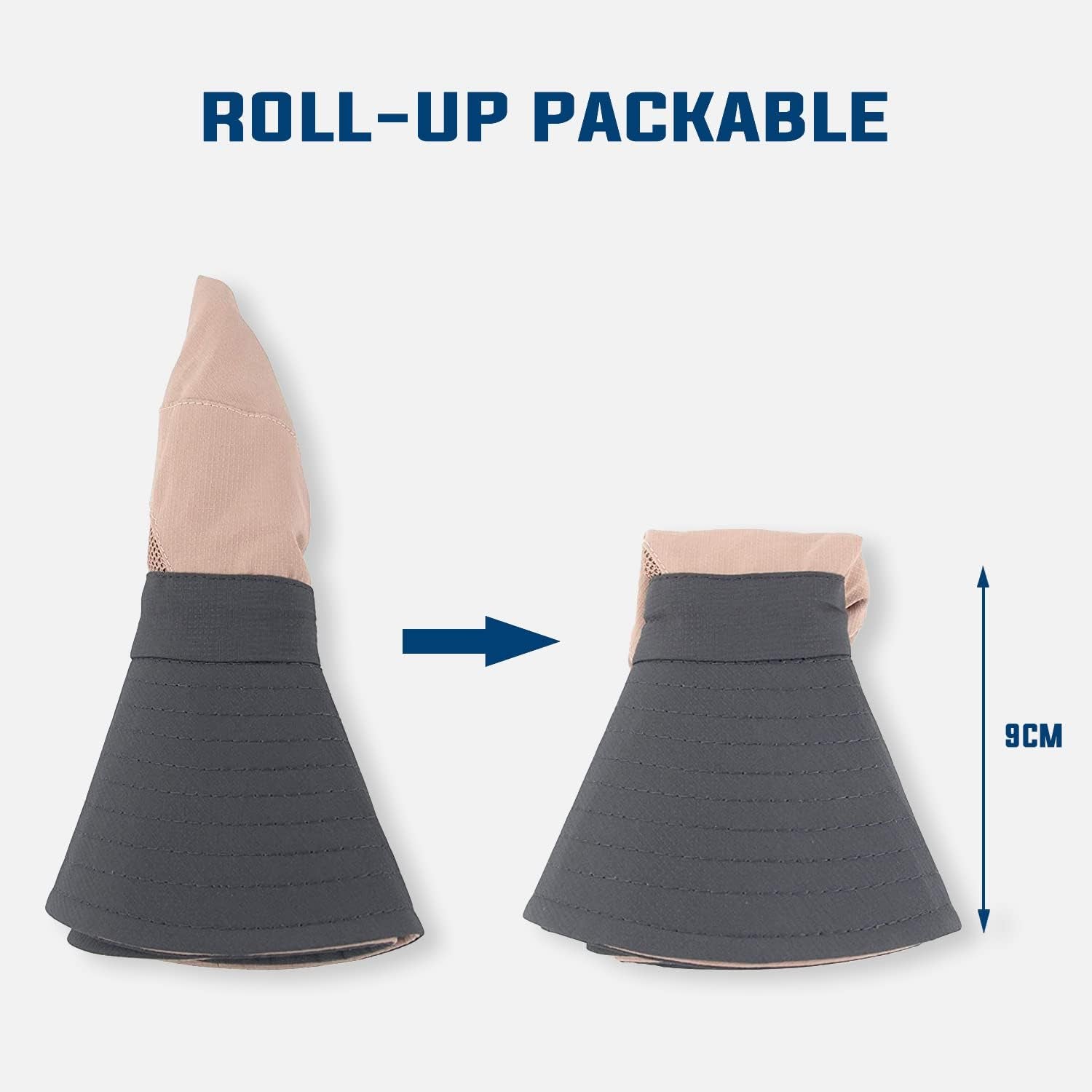 Kids Sun Hat, UPF 50 Sun Protection Wide Brim Bucket Hat with Chin Strap Adjustable for Girl/Boy