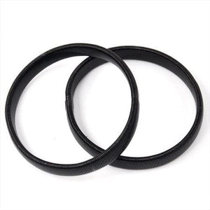 Shirt Sleeve Holders Anti-Slip, 6 PCS Metal Armbands, Stretch Elastic Men'S Arm Bracelet, Black, Silver and Gold Clothing Keepers