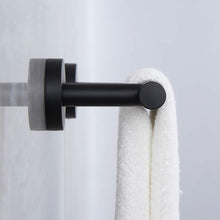 Load image into Gallery viewer, Matte Black Hand Towel Bar SUS 304 Stainless Steel 12-Inch Towel Rack Holder for Bathroom Wall Mount
