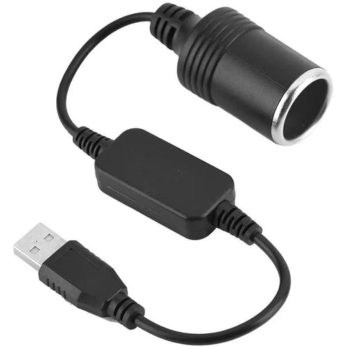 GutReise 5V USB to 12V Car Cigarette Lighter Socket Female Converter for DVR Dash Camera GPS E-Dog pattanaustralia