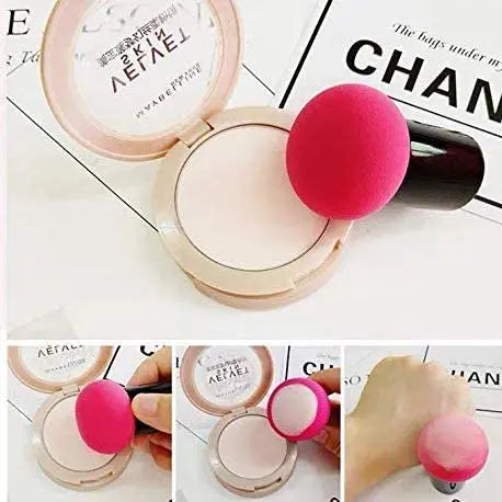 Pink Makeup Sponge, Round Head Small Mushroom Puff , Wet and Dry Air Cushion BB Cream Foundation Flutter, Face & Eyebrow Hair Removal Razor pattanaustralia