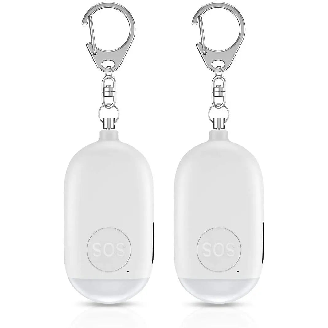 130dB Personal Alarms Keychain with LED Light, Support USB Charging, Emergency Device Pattan Australia