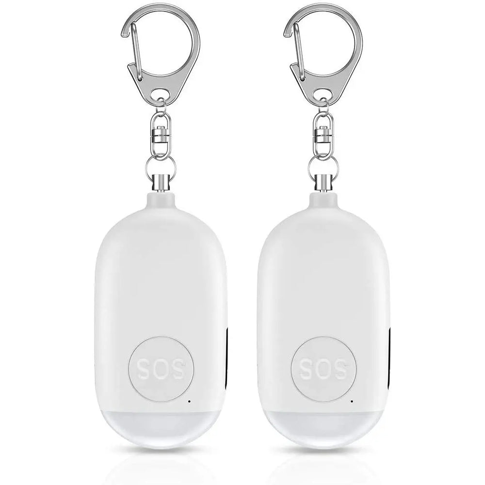 130dB Personal Alarms Keychain with LED Light, Support USB Charging, Emergency Device Pattan Australia