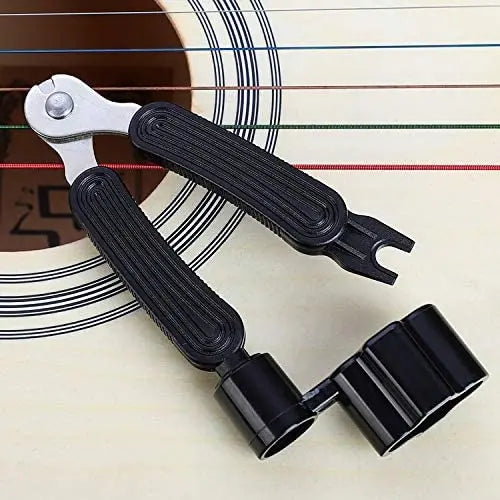 3 In 1 Multifunctional Guitar Maintenance Tool/String Peg Winder, String Cutter, Pin Puller Designed to Fit Most Guitars pattanaustralia