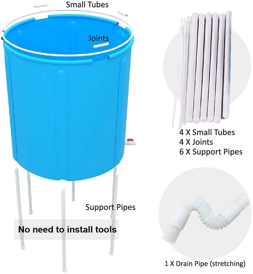 Portable Plastic Bathtub, Folding Spa Bathtub for Adults, 31 inches Freestanding Soaking Tub Non-Inflatable Ice Bath Tub, Thickened Thermal Foam to Keep Temperature Pattan Australia