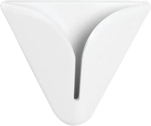 Self-Adhesive Dish Towel Holder for Kitchen - Pack of 2, White pattanaustralia