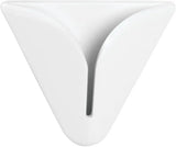 Self-Adhesive Dish Towel Holder for Kitchen - Pack of 2, White pattanaustralia