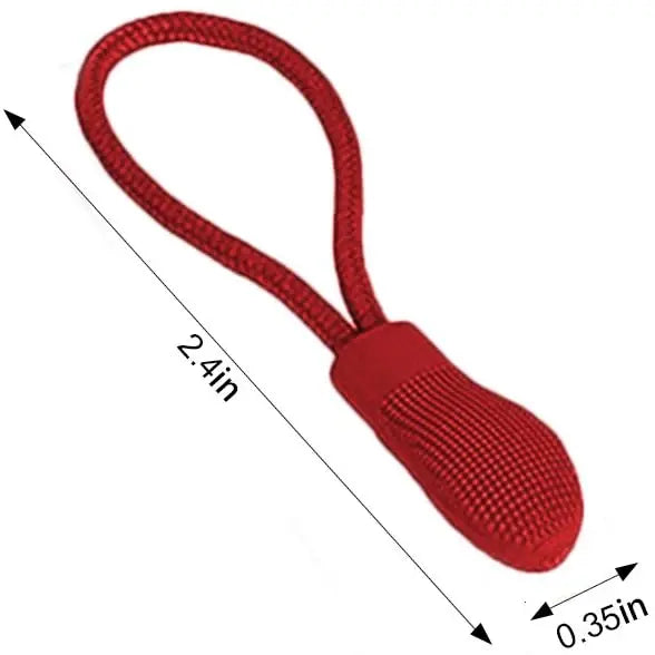 80 Pieces Zipper Extension Pulls, 8 Colors,  Nylon Cord Zipper Replacement Tag Pattan Australia