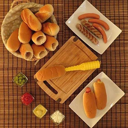 Hot Dog Bun Driller Perfect for Grilling and BBQ for Brats and Other Sausages Pattan Australia
