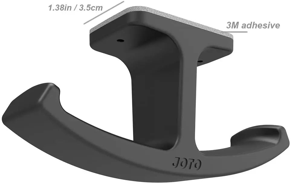 JOTO Silicone Under Desk Dual Headset Holder Mount Hook Pattan Australia