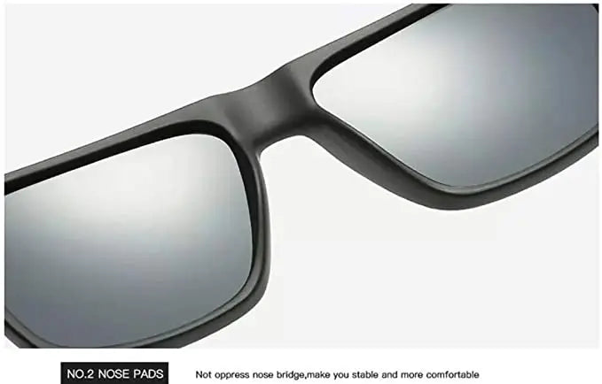 Men's Polarized Sunglasses UV400 Protection Black Billboard pattanaustralia