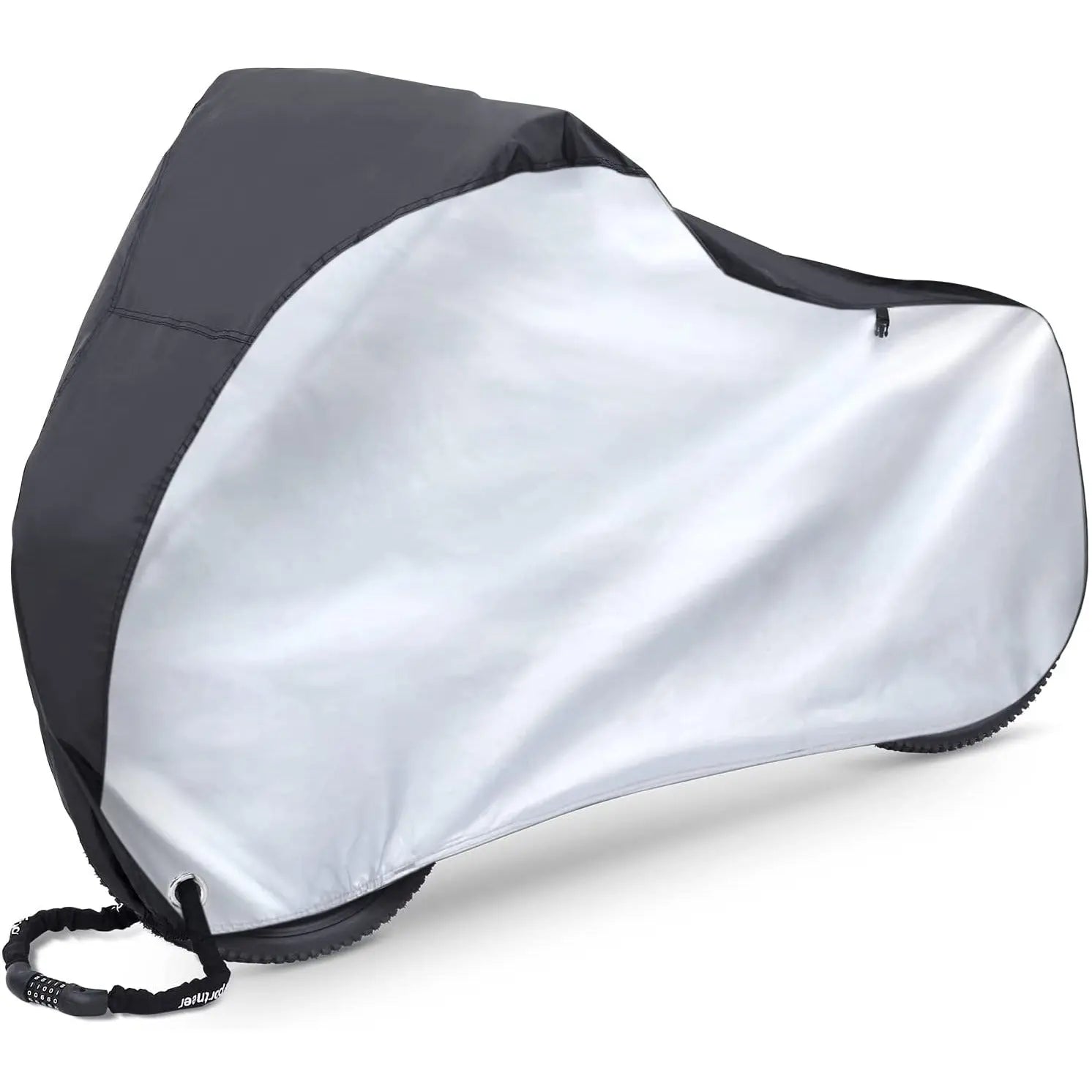 Tear-Resistant Nylon Bike Cover XL Waterproof, uv protection with Lock Holes &storage bag Pattan Australia