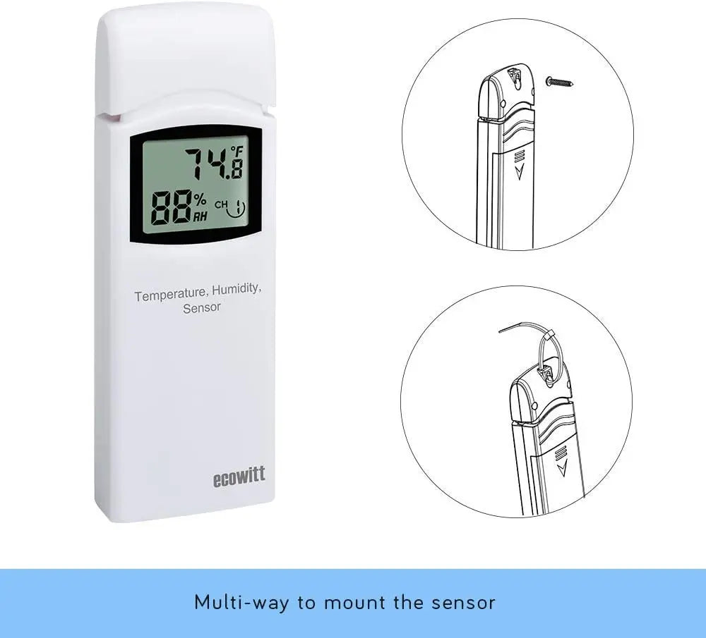 Wireless Thermometer Hygrometer Multi-Channel Temperature and Humidity Sensor Pattan Australia