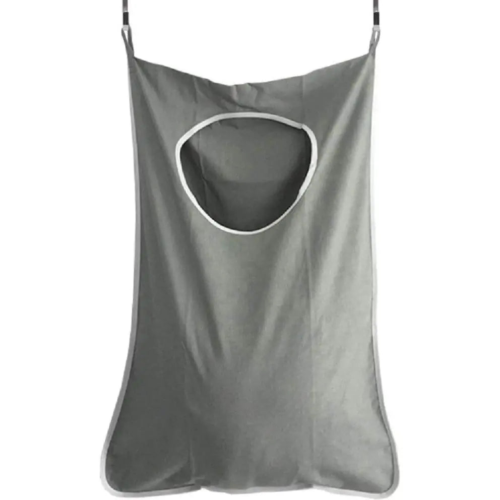 ALINK Door Hanging Laundry Hamper Bag, Large Capacity on Wall for Small Spaces for Clothes, Umbrellas, with Stainless Steel Hooks Pattan Australia