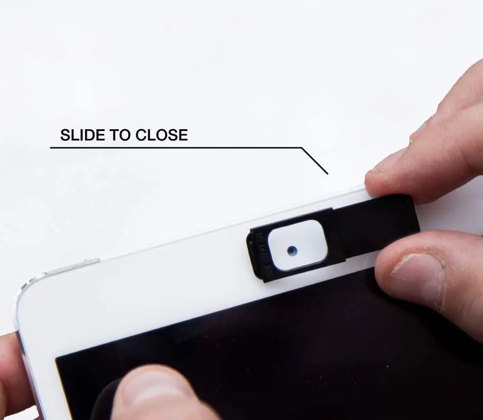 Webcam Cover 6 Pack - Thin Sliding Laptop Cam Blocker, Black, 1.5” x 0.5” and 1.5mm Thick pattanaustralia