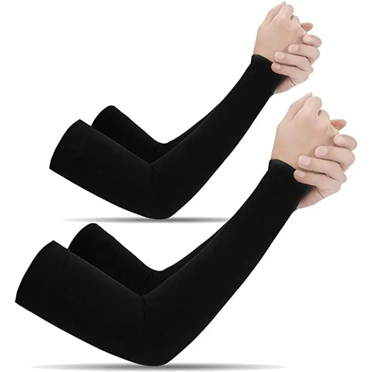 2 Pairs Unisex - Arm Cooling Sleeves UV Sun Protection