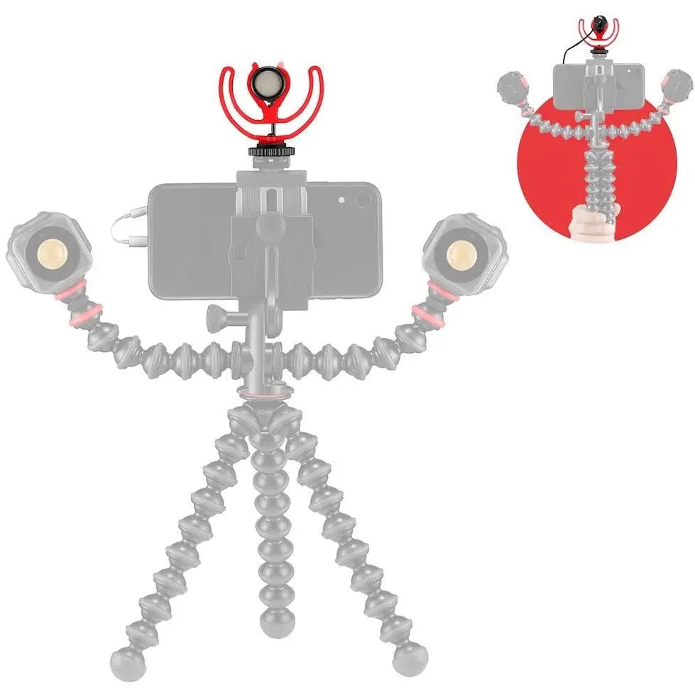 Universal, Compact Wavo Mobile On-Camera Microphone with Rycote Shock Mount Pattan Australia