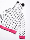 Girls' Minnie Hoodie with Bow and Ear