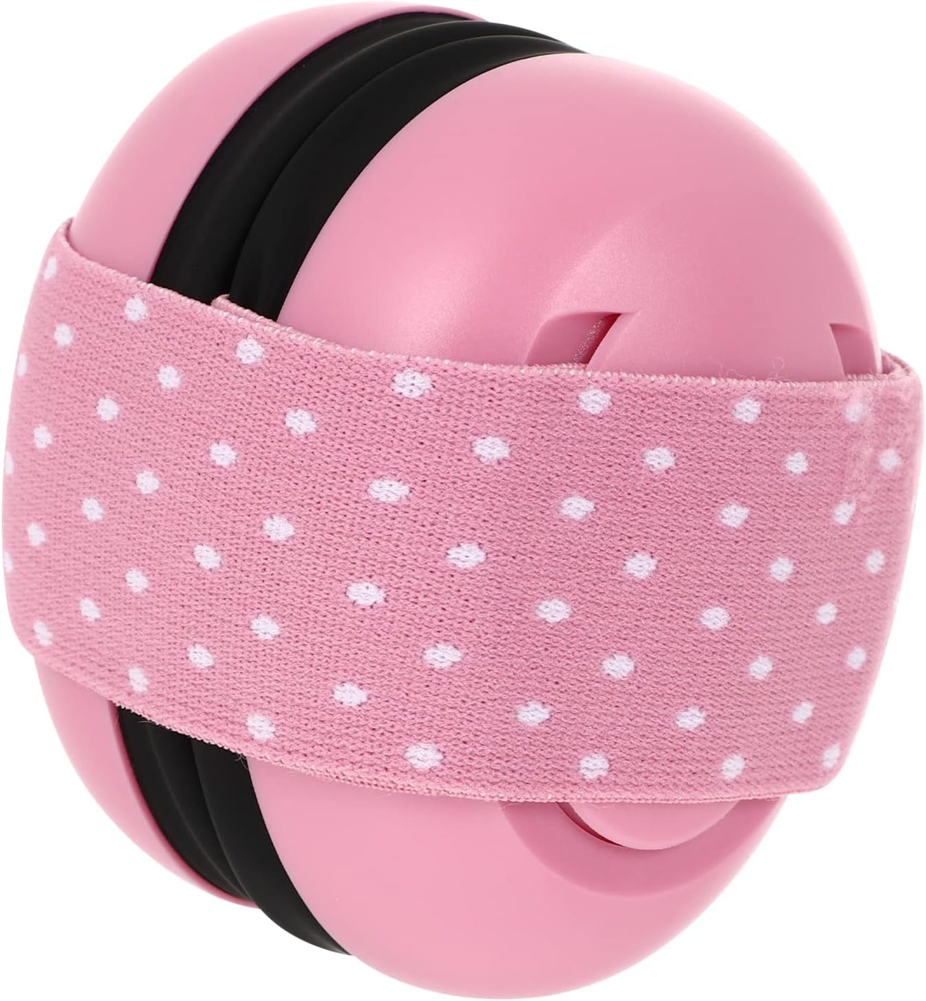 Baby Ear Muffs Noise Blocking Headphones Infant Noise Reduction Earmuffs with Elastic Headband Ear Protection for Newborn Toddler Boys Girls Pink