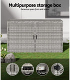 Outdoor Storage Cabinet Box Grey