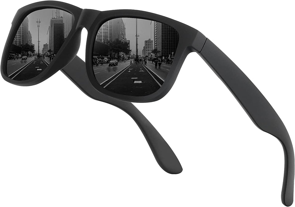 Polarized Sunglasses for Men Women Classic Fashion Sunglasses Baseball Cycling Driving Fishing Golf Mens Sunglasses with UV Protection A306