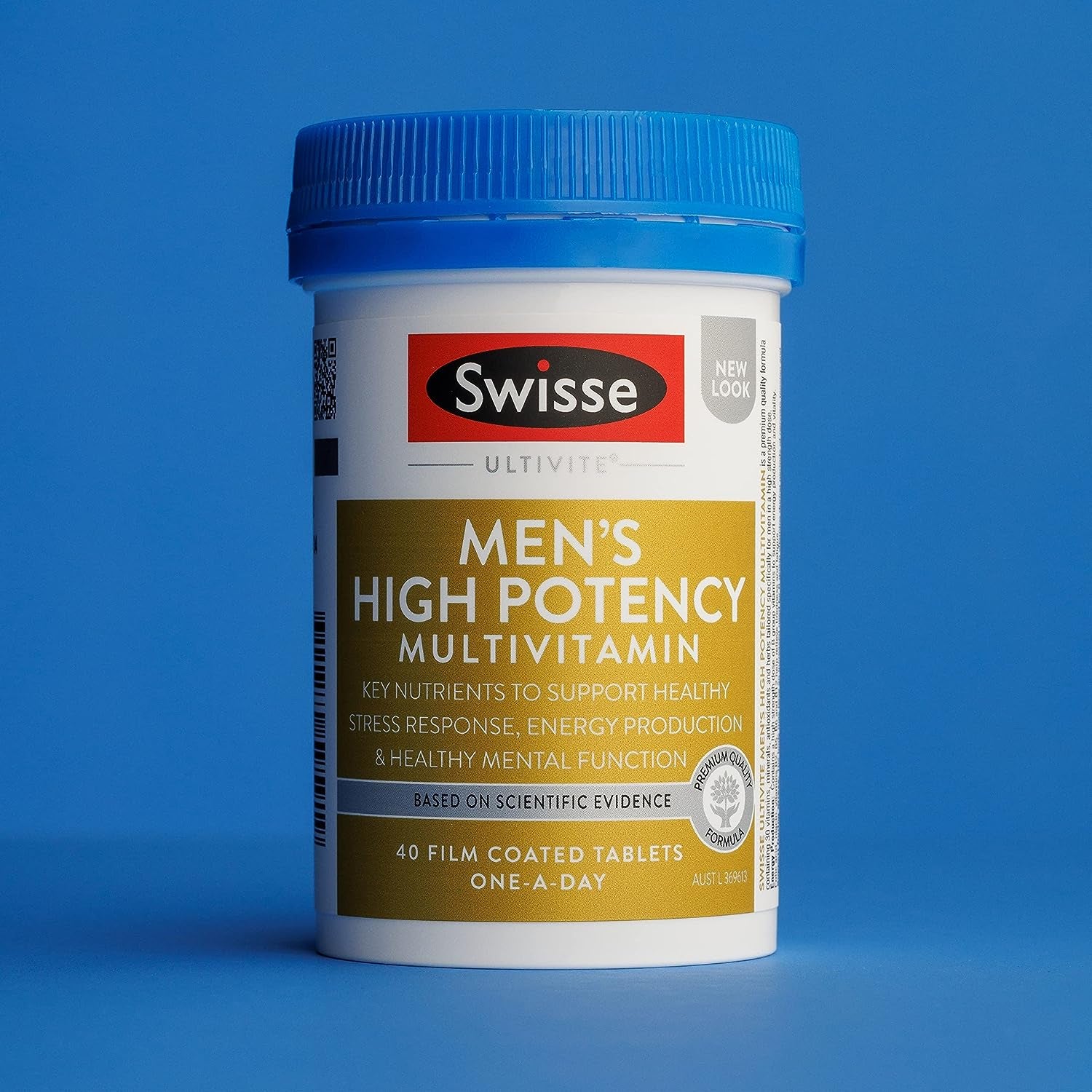 Ultivite Men'S High Potency Multivitamin | B Vitamins to Support Energy Production | 40 Tablets