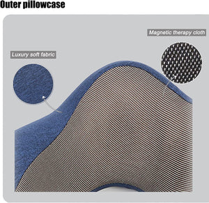 Pain Relief Memory Foam Neck Pillow for Travel in Car U Shape Travel Pillow Airplane with Eye Mask Set