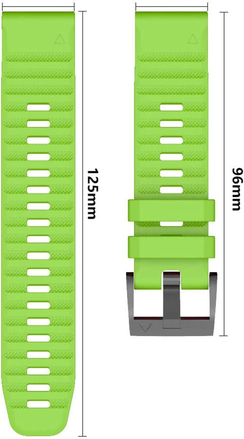 for Garmin Strap 22Mm 26Mm Quickfit Watchbands (Color : Green, Size : 22MM)