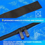 Mattress Protector,  Heavy Duty Mattress Bags for Moving and Storage Reusable Mattress Protection Cover Bag Protector with Strong Zipper and Handles (Queen (208X160X38Cm/82X62X15In))