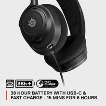 Load image into Gallery viewer, Arctis Nova 7 Wireless USB-C Multi-Platform Gaming Headset with Bluetooth for PC, Playstation, Nintendo Switch &amp; Android - 38 Hour Battery, Fast Charging, Noise-Cancelling Gen 2 Microphone
