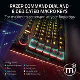 Blackwidow V4 Pro Mechanical Gaming Keyboard, Green Switch, US Layout