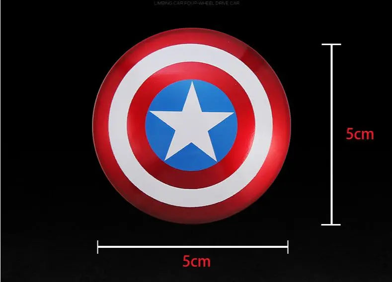 Marvel Captain America Car One-button Start Button Decorative Protective Cover Stickers Ignition Device Switch Decorative pattanaustralia
