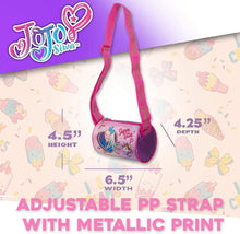 Load image into Gallery viewer, Crossbody Duffel Purse for Girls, Glitter Printed Sling Bag with Adjustable Nylon Strap, Little Girl&#39;S Lightweight Messenger Bag, Toddler&#39;S Sling Bag for School and Travel, Pink, Pink, Small

