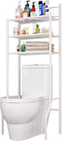 Storage Rack over Toilet/Bathroom/Laundry/Washing Machine Towel Shelf