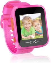 Load image into Gallery viewer, Toys for 3-8 Year Old Girls  Smart Watches for Kids Toddler Watch with Camera USB Charging Best Christmas Birthday Gifts for Kids Smartwatch Kids Watches for Boys Girls Vtech Kidizoom Pink
