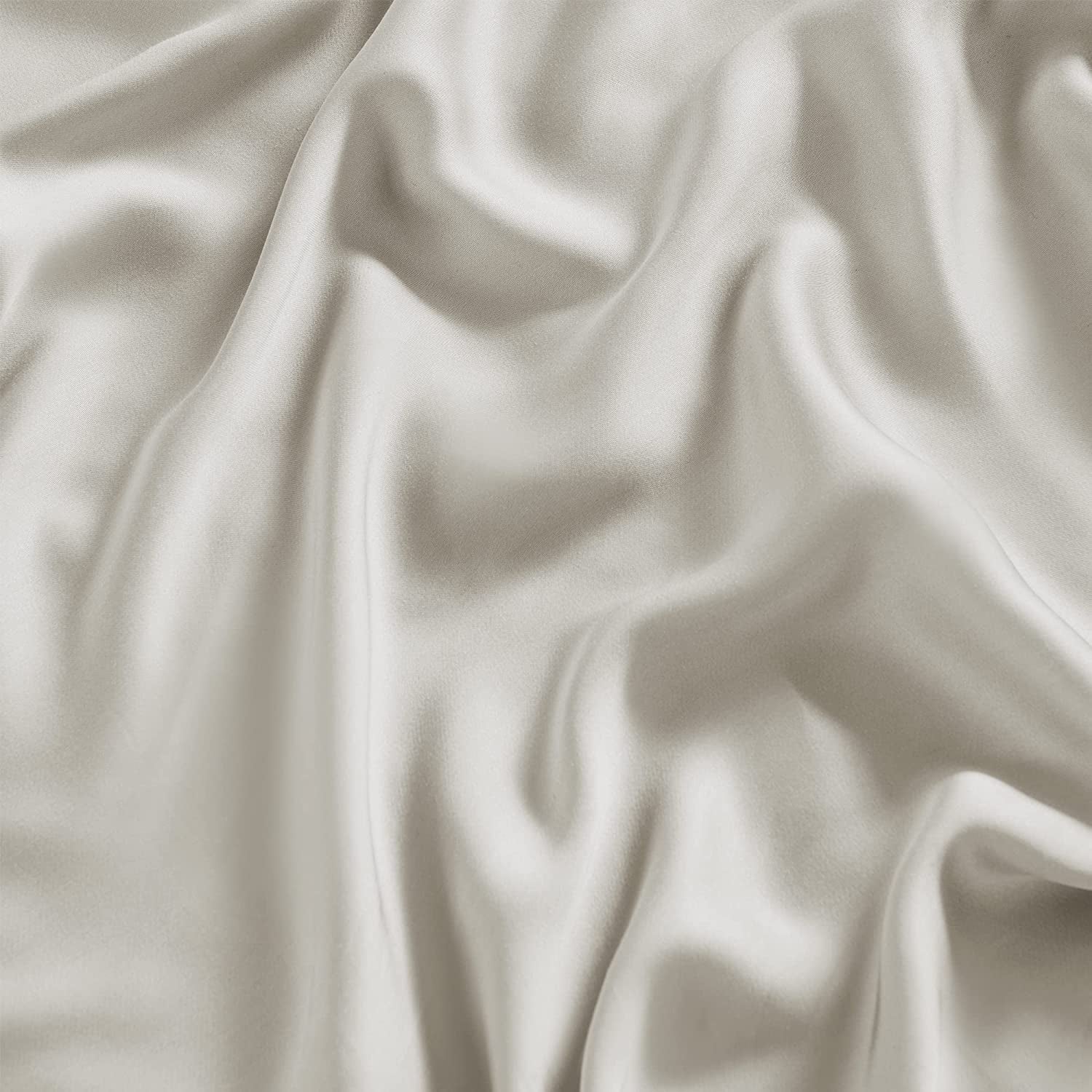 Bamboo Sheets Set King Size,100% Cooling Bamboo Sheet Set for Hot Sleepers, Moisture Wicking Bed Sheets with 40Cm Deep Pocket, Silky Soft Bedding Sheets (King, Latte)